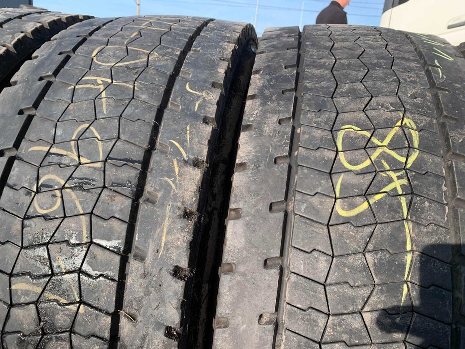 315/70R22.5 Opony BRIDGESTONE ECOPIA H-DRIVE 002 Napęd 9-11mm