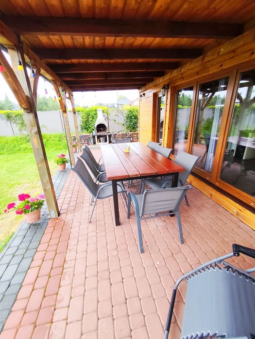 Domek z JACUZZI  SAUNA  KOMINEK Mazury  okolice Giżycka