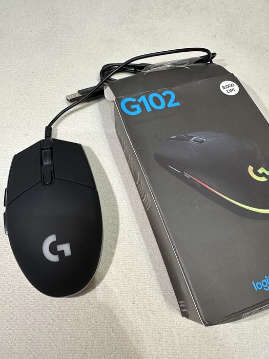 Mysz logitech g102 czarna
