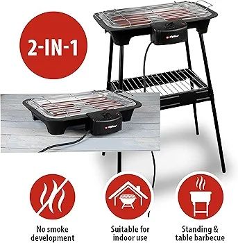 Alpina Grill Elektryczny 2000W 2 w 1