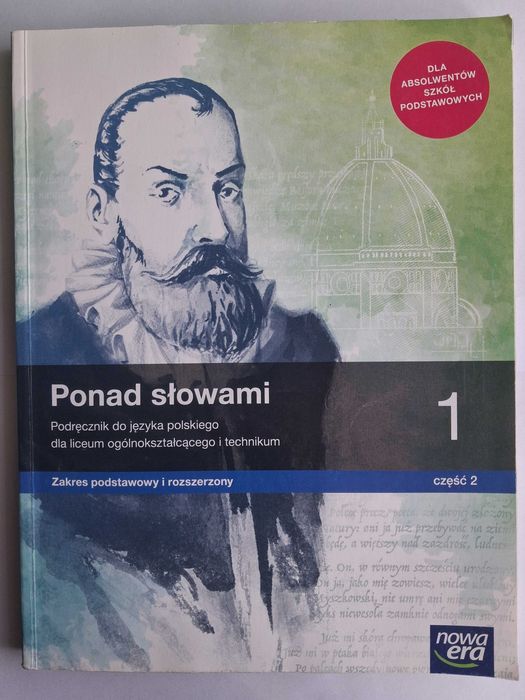 Podręcznik j.polski ,, Ponad słowami" klasa 1 część 2 Nowa Era