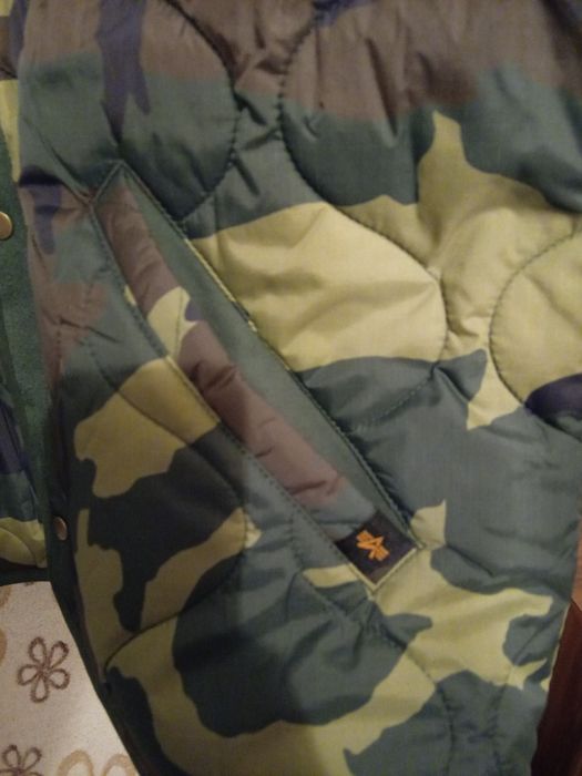 Alpha industries kurtka męska moro duża 2xl xxl jak 3xl loose fit