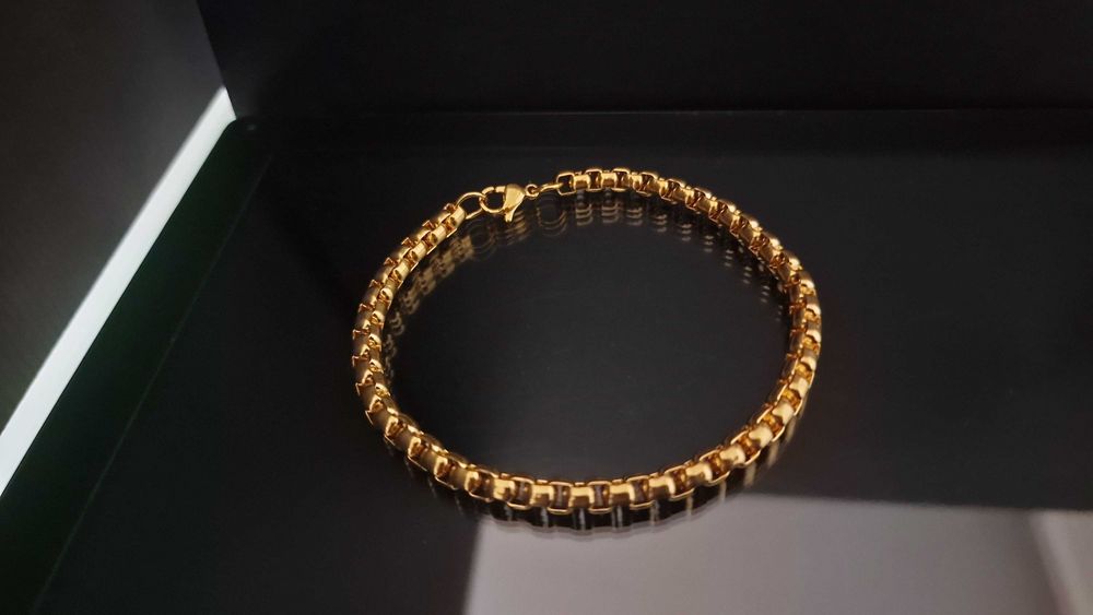 Pulseiras homem motard  aço inoxidável