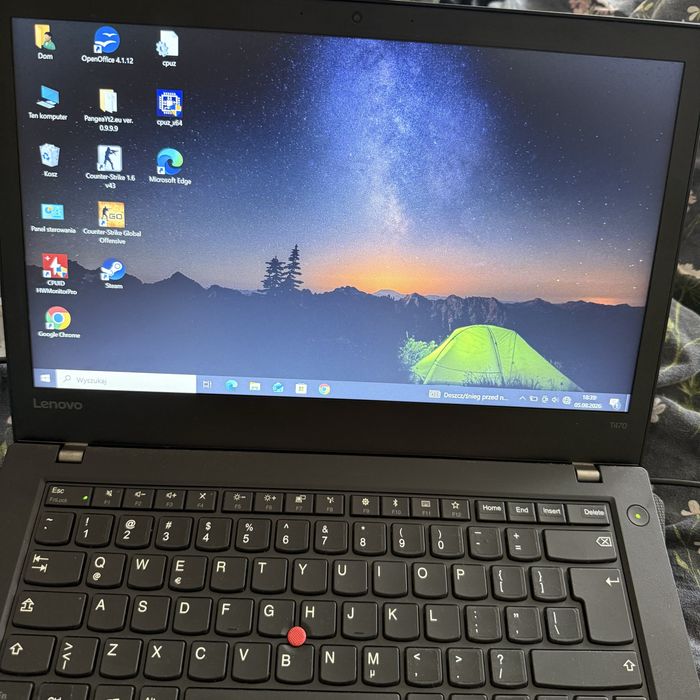 Laptop Lenovo T470 Win10Pro i5-6200U/8GB RAM/SSD 240GB