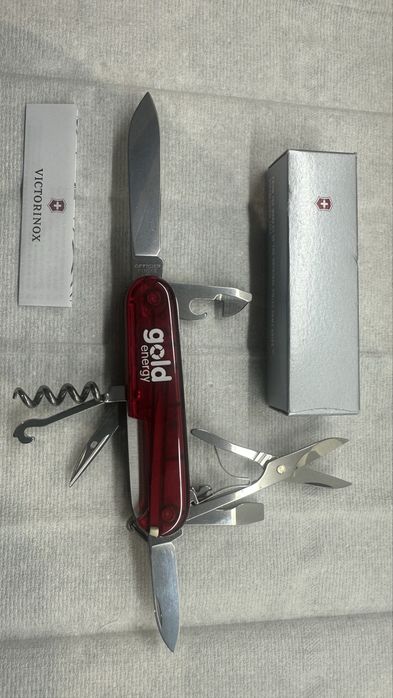 Canivete Victorinox Huntsman folding - faca dobrável de campismo