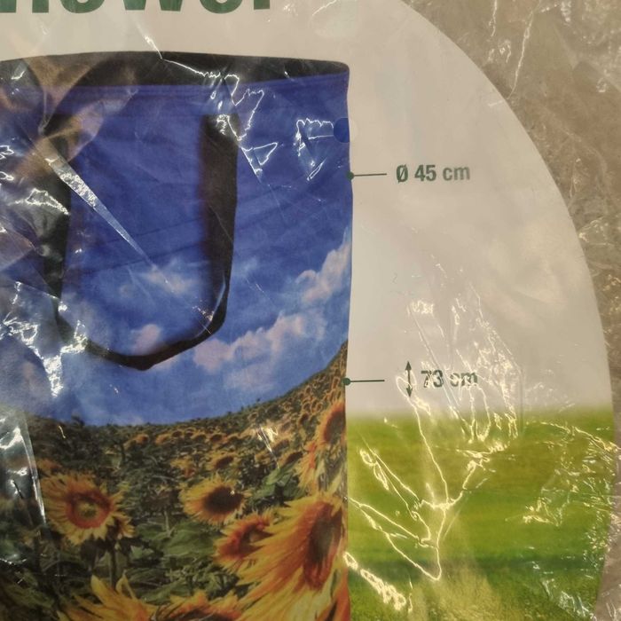 Kosz na liście sunflower słoneczniki
