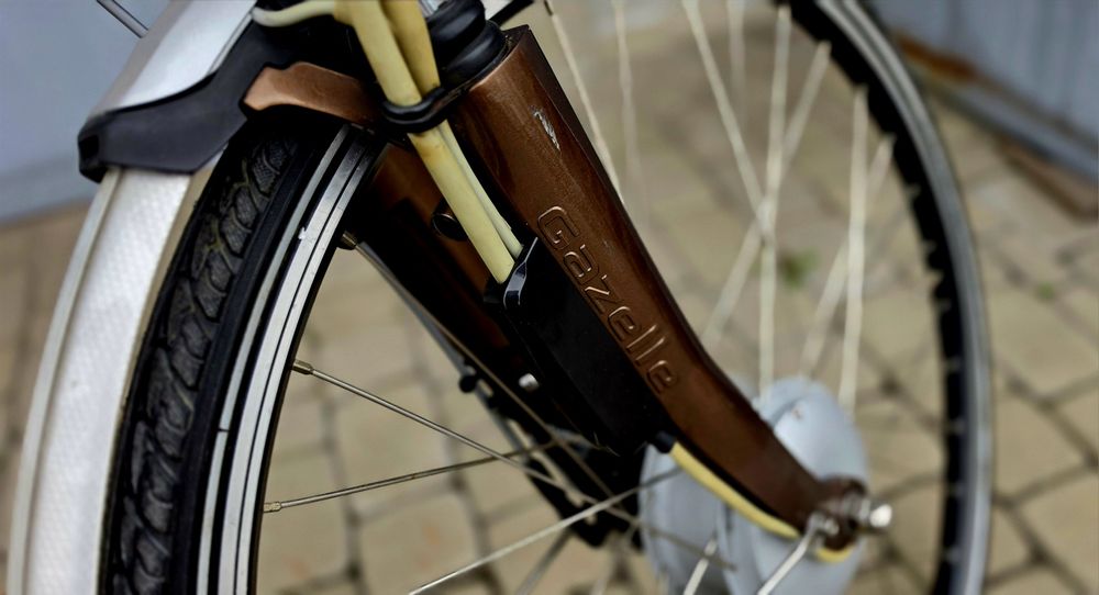 Gazelle Innergy Plus  Bateria Gold Elektryczny rower