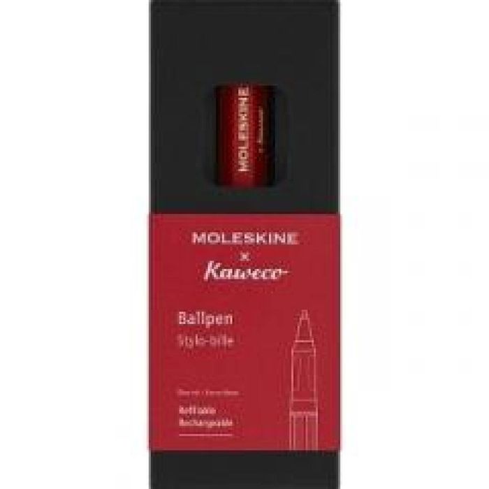 Długopis Kaweco x Moleskine czerwony Moleskine pudełko,61x147 mm