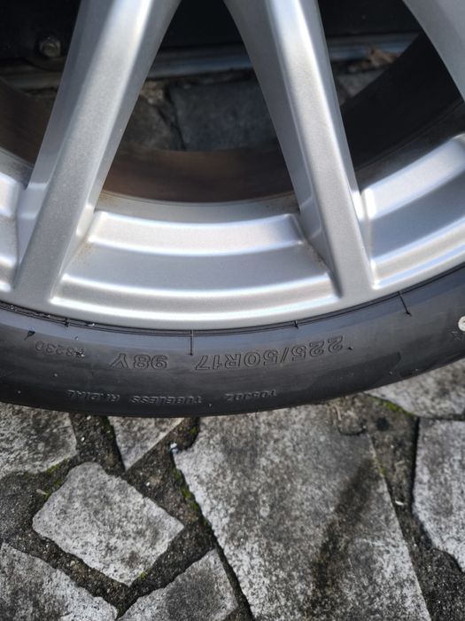 Jantes originais BMW 17' 5x112  c/ pneus