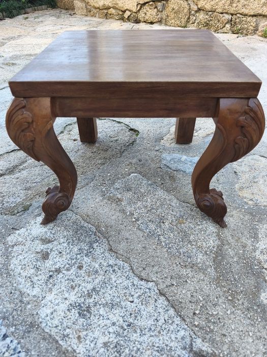 Mesa madeira maciça 45x45x45
