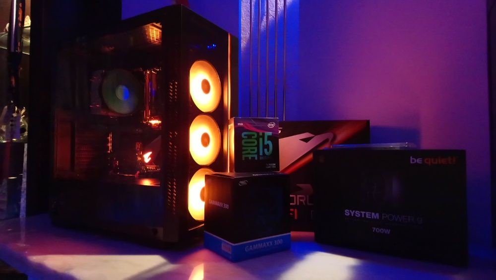 Новый компьютер / i5 9600k / RGB