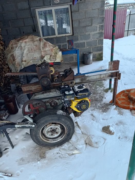 Дровокол реечноредукторний