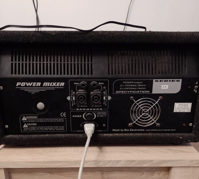 Wzmacniacz estradowy box electronics Spm 450