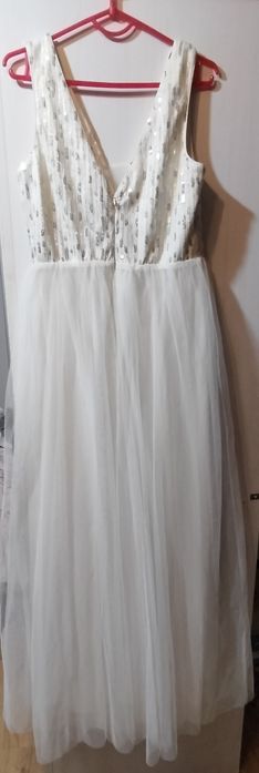Suknia sukienka ślubna rozm.44 L/XL ślub cywilny