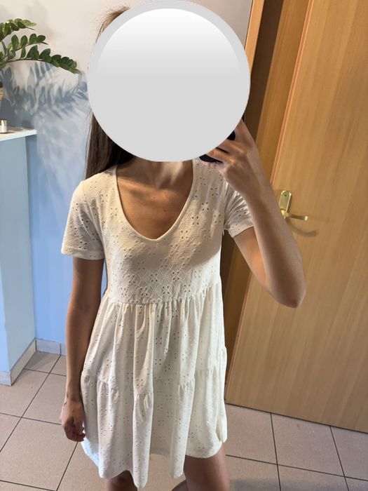 Luźna letnia sukienk r.XS