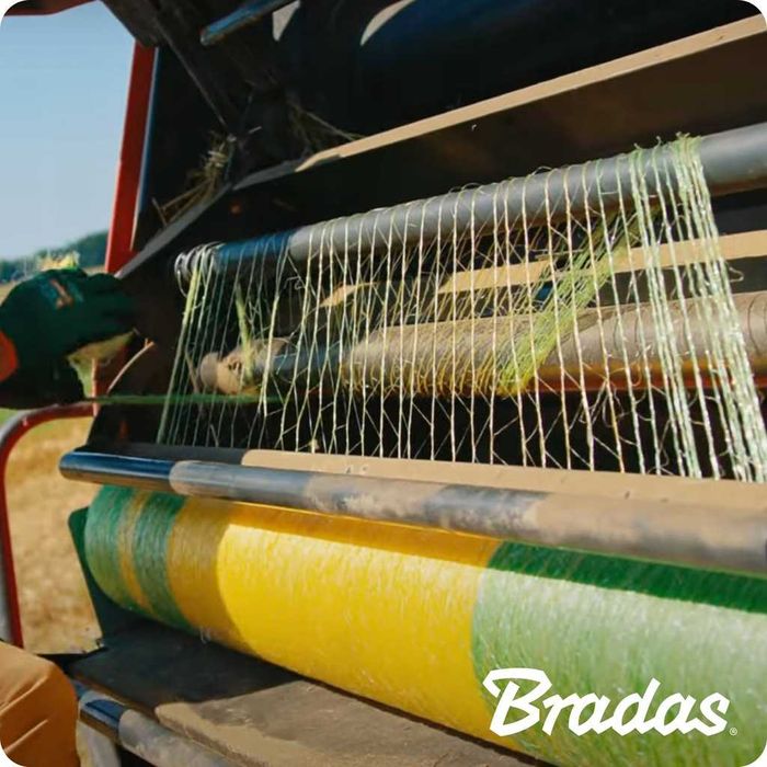 Siatka Rolnicza Do Belowania Słomy Siana 1,23 X 2000 m BALER NET MOCNA