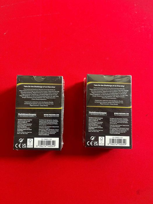 2x Pokemon Booster Bundle Chaos Rising - Versão Inglesa