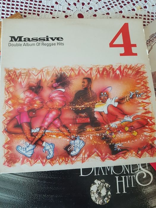 Cinco discos de vinil