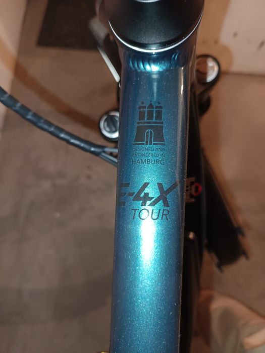 Bicicleta Elétrica Bike Stevens E-4X Tour Gent Verde Escura