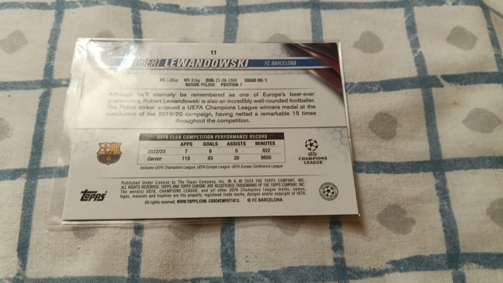 Cartas de futebol