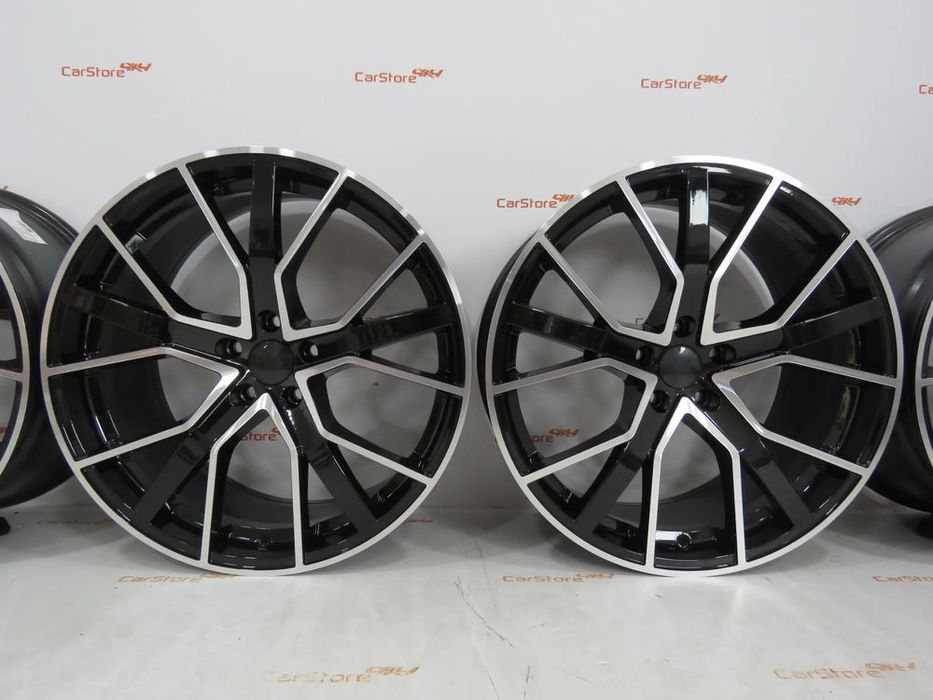 Jantes Look Audi RS6 19 x 8.5 et45 5x112 Pretas/ Polidas