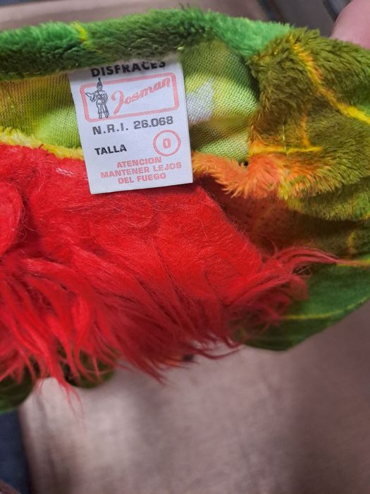 Disfarce papagaio