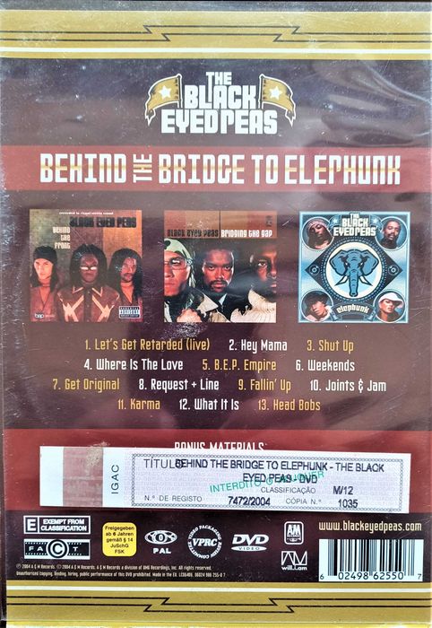 Black Eyed Peas – Behind The Bridge To Elephunk (DVD)