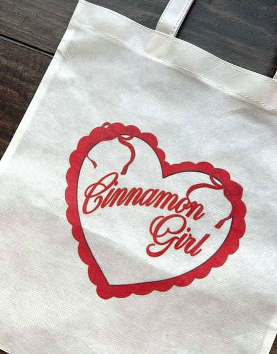 Torebka torba tote bag materiał non woven lana del rey