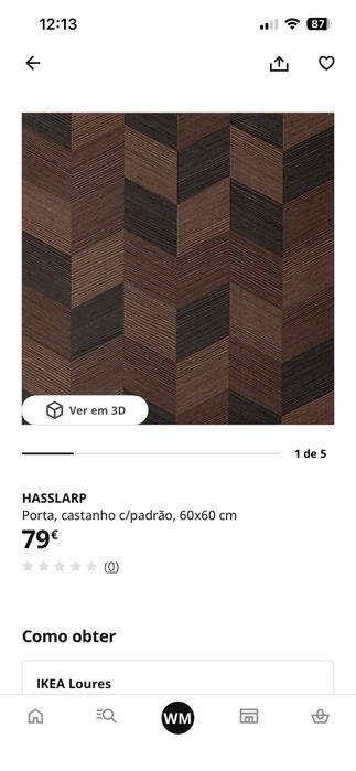 Frentes ASKERSUND e HASSLARP + torneira DELSJÖN IKEA – Portas e Gavetas (Vários Tamanhos)