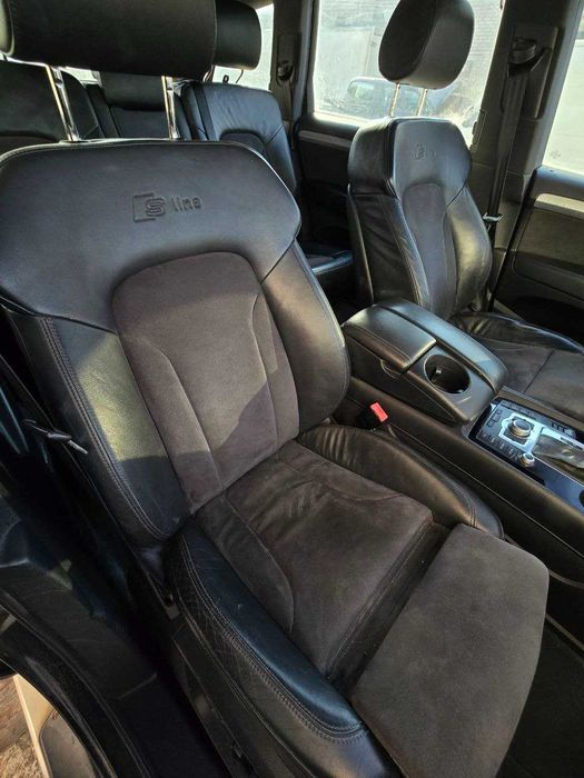 Салон Audi Q7 4L Алькантара Сиденья Ауди Ку7 Карти