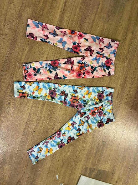 2 szt. leginsów dla dziewczynki