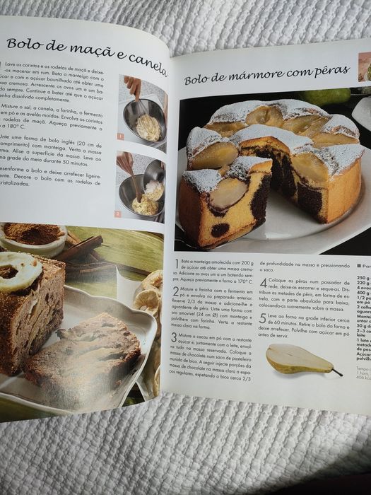 Livro de Pastelaria.Bolos,Tartes, Bolachas.