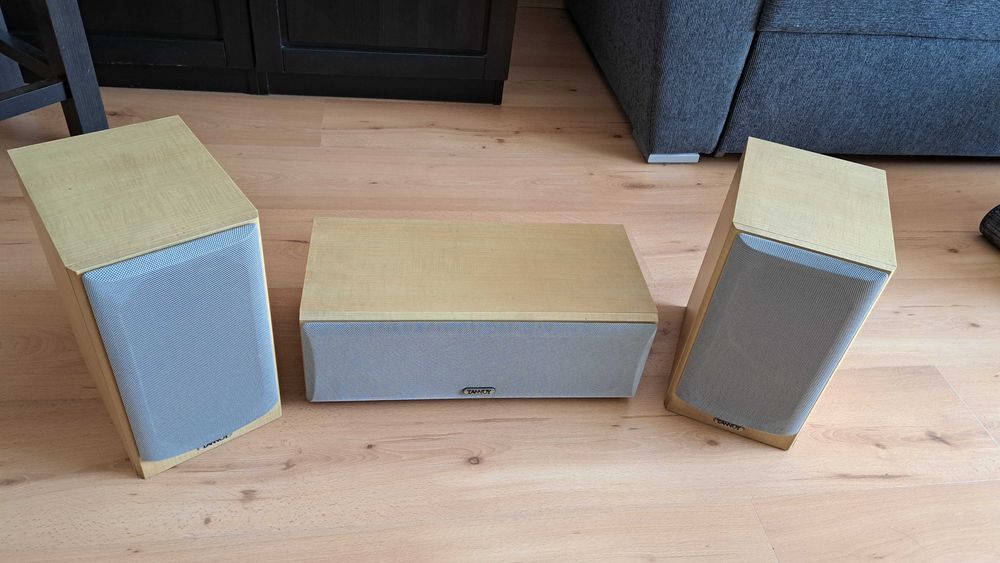 Głośniki kolumny Tannoy Mercury mx1 + głośnik centralny Mercury mxC light maple