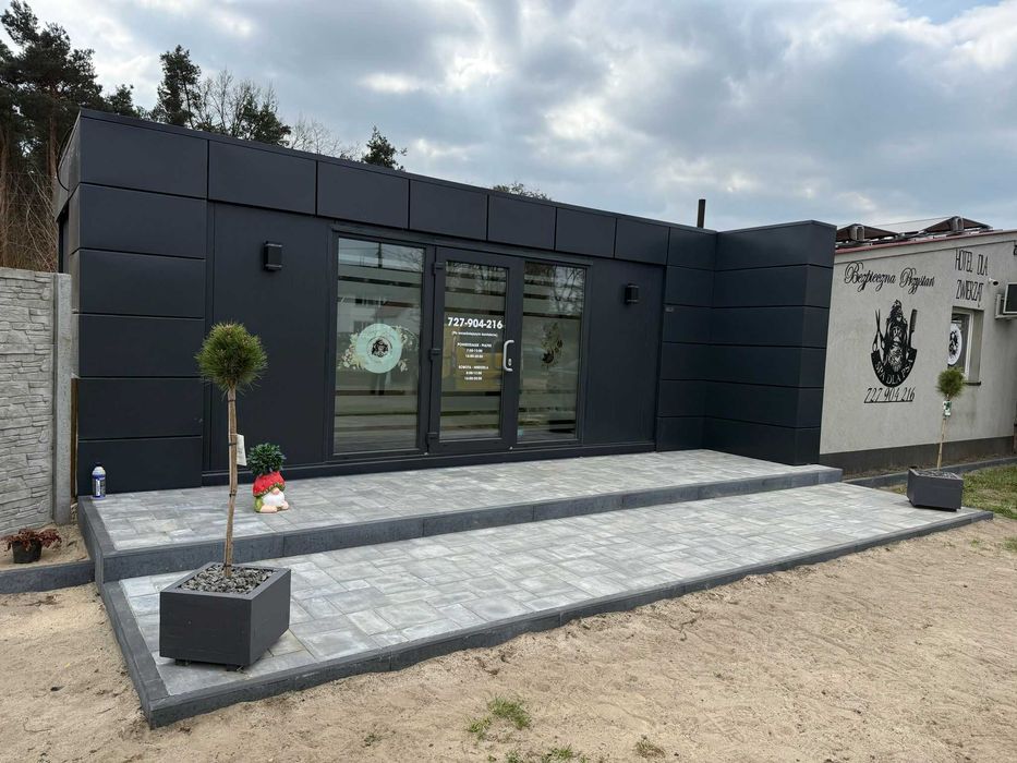 kontenery, obiekty, pawilony gastronomiczne, usługowe, biurowe RAPTUS