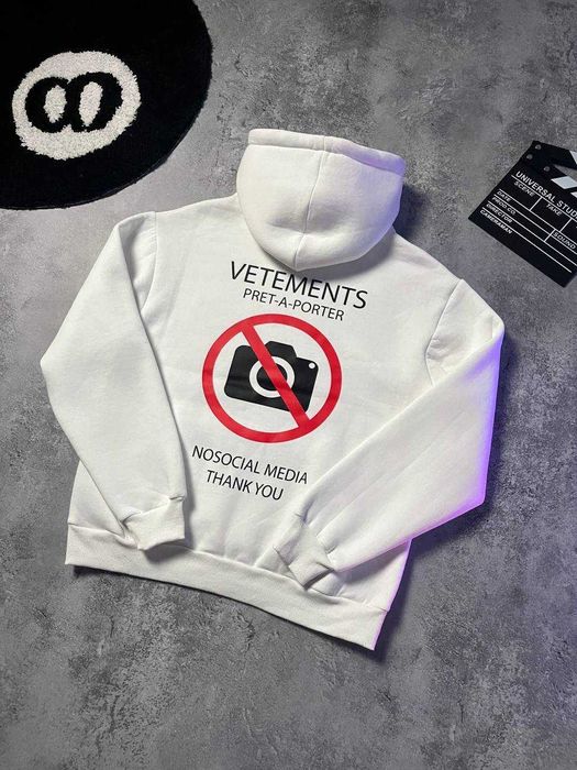 Оверсайз Худі Vetements | Кофта Ветмо (Ветементс)