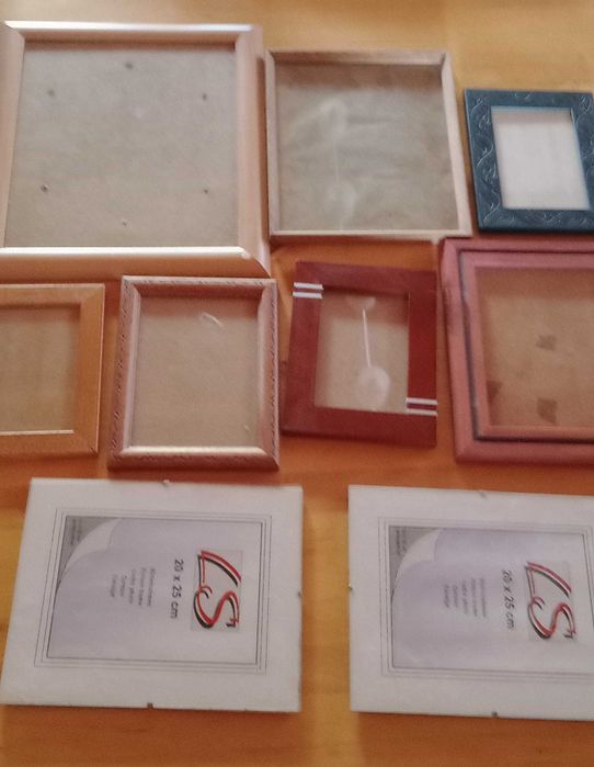 Conjunto de 58 molduras usadas