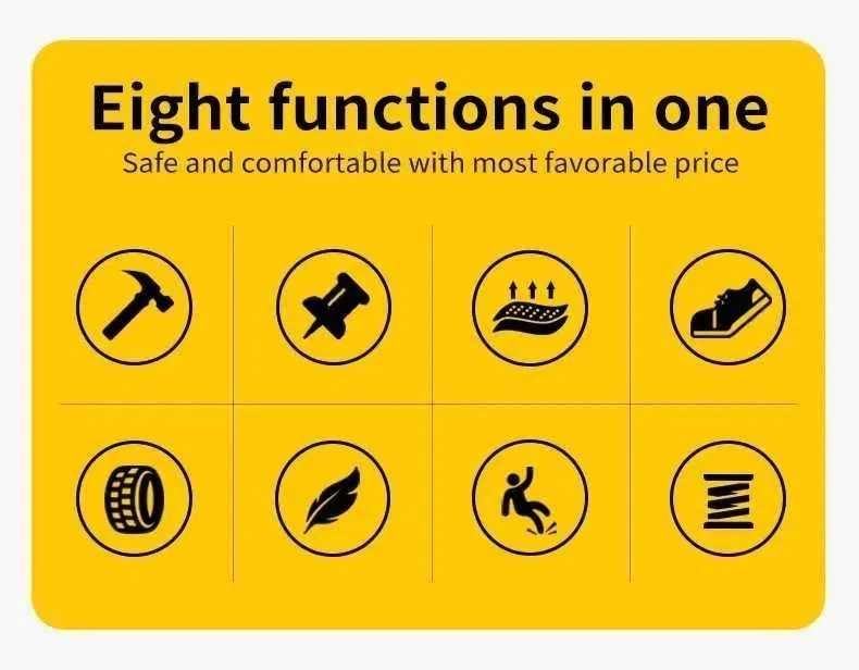 Obuwie wzmacniane czarne wygodne lekkie