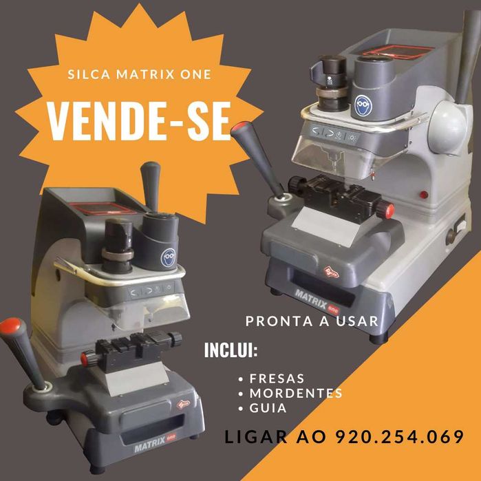 Maquina para chaves Silca Matrix one