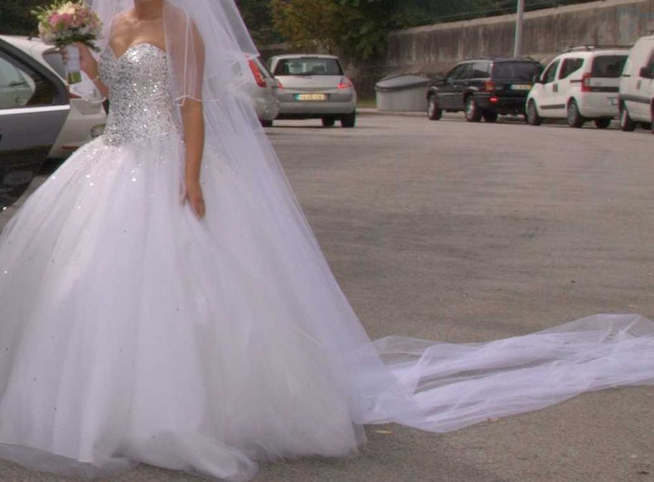 *Novidade* Vestido Noiva  Usado 1 vez