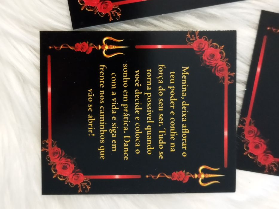 Baralho 77 Mensagens de Pomba gira