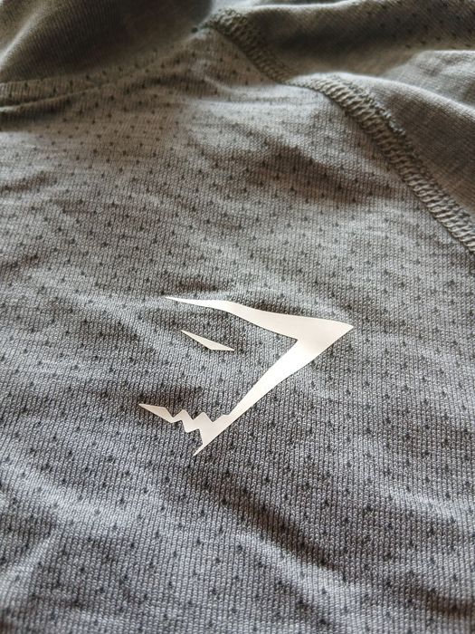 Кофта gymshark серая