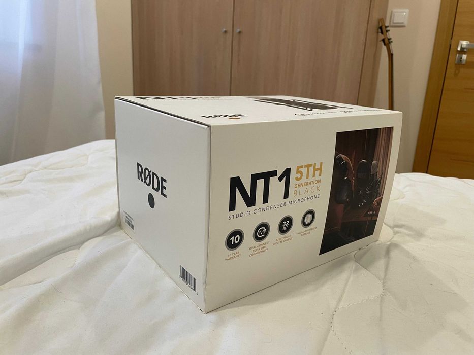 KIT Microfone Studio NT1 Gen5 (Black Rode) - [NOVO!]
