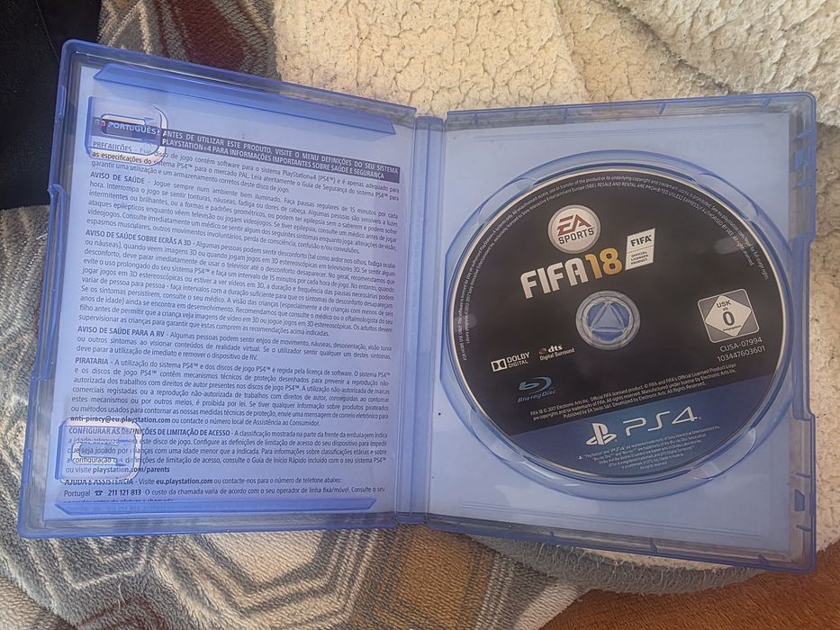 Jogo ps4 fifa 18
