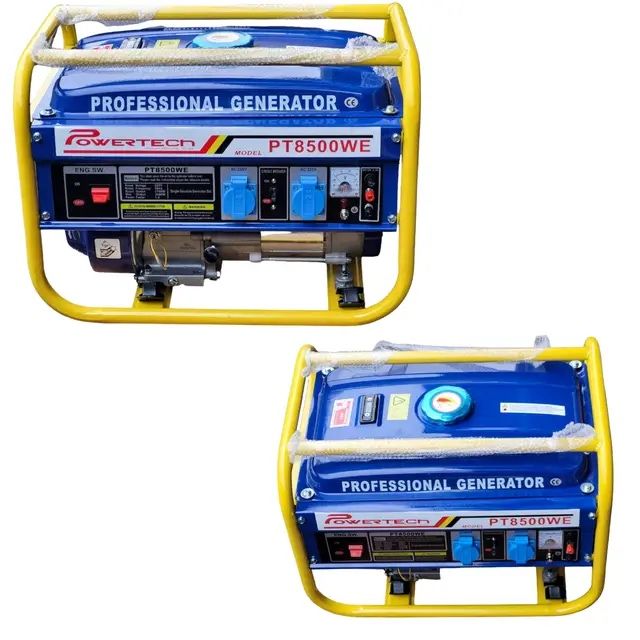 Генератор 2,8 кВт Powertech 3500. однофазний бензиновий