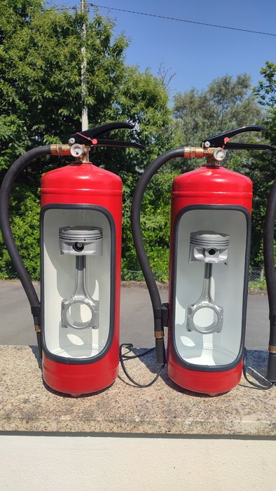 Extintores candeeiros automobilia