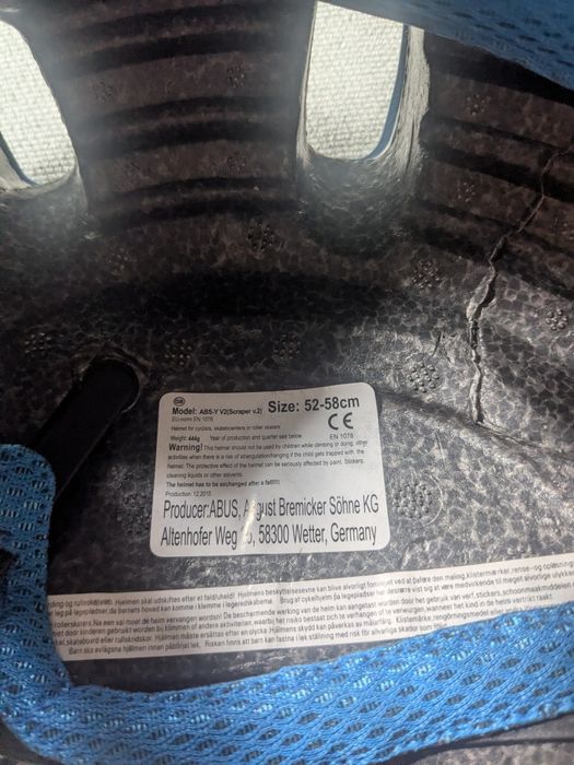 Kask rowerowy rozmiar  52-58