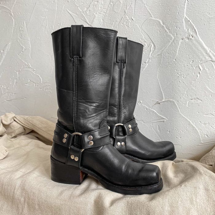 Вінтажні байкерські чоботи Skechers