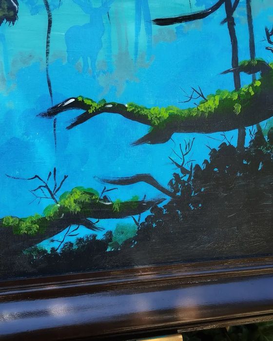 Pintura em acrílico