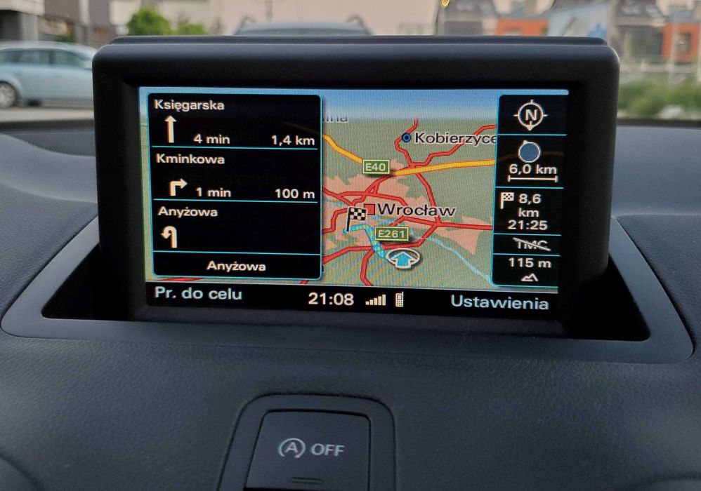 Audi Polskie Menu Aktualizacja Mapy Europy Polski Lektor MMI Concert