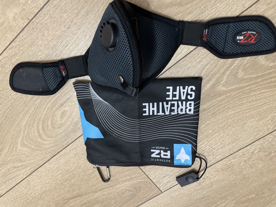 RZ MASK rozmiar M przeciwsmogowa, przeciwpyłowa czarna bez filtrów